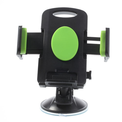 Green Universal 360 Degree Rotating Car Holder for 4.3-7.8 inch Smartphones Tablets, width: 58-125mm