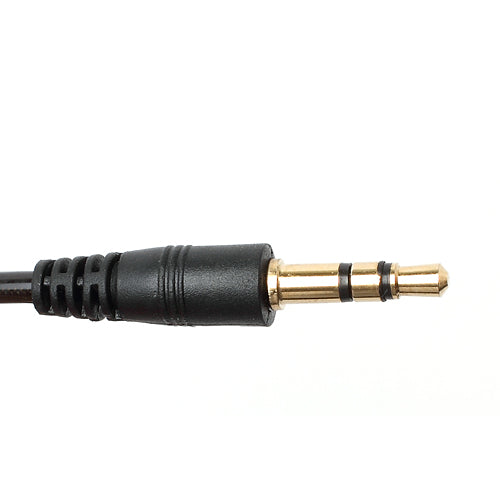 1M 3.5mm Male to 3.5mm Male Transparent Stereo Audio Cable for iPhone MP3 MP4