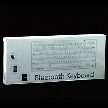 Super Thin Wireless Bluetooth Keyboard for iPad/iPhone 4.0 OS/PC/Smartphone/HTPC