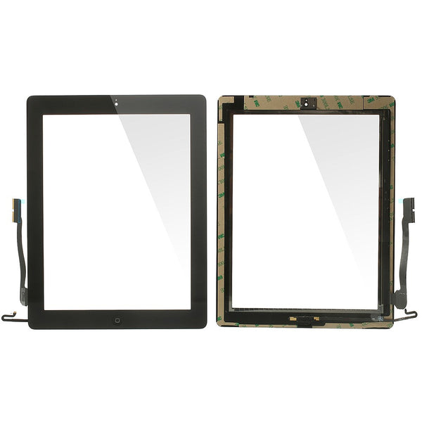 For iPad 4 Touch Screen Digitizer Assembly w/ Front Camera Holder + Home Button + Home Button Holder