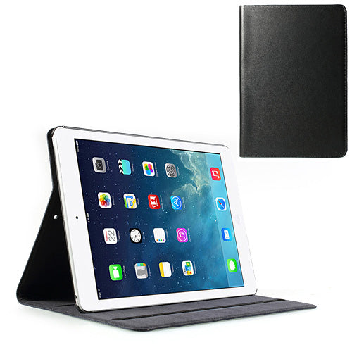 For iPad Air 5 Doormoon Genuine Leather Folio Case Stand