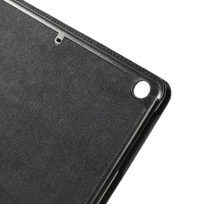 For iPad Air 5 Doormoon Genuine Leather Folio Case Stand