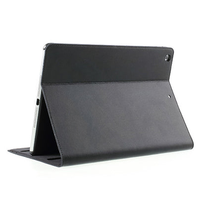 For iPad Air 5 Doormoon Genuine Leather Folio Case Stand