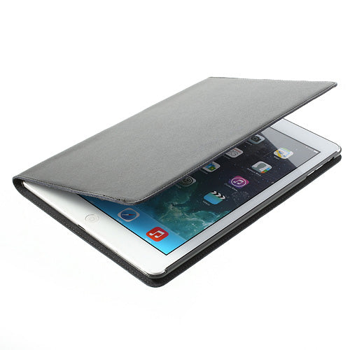 For iPad Air 5 Doormoon Genuine Leather Folio Case Stand
