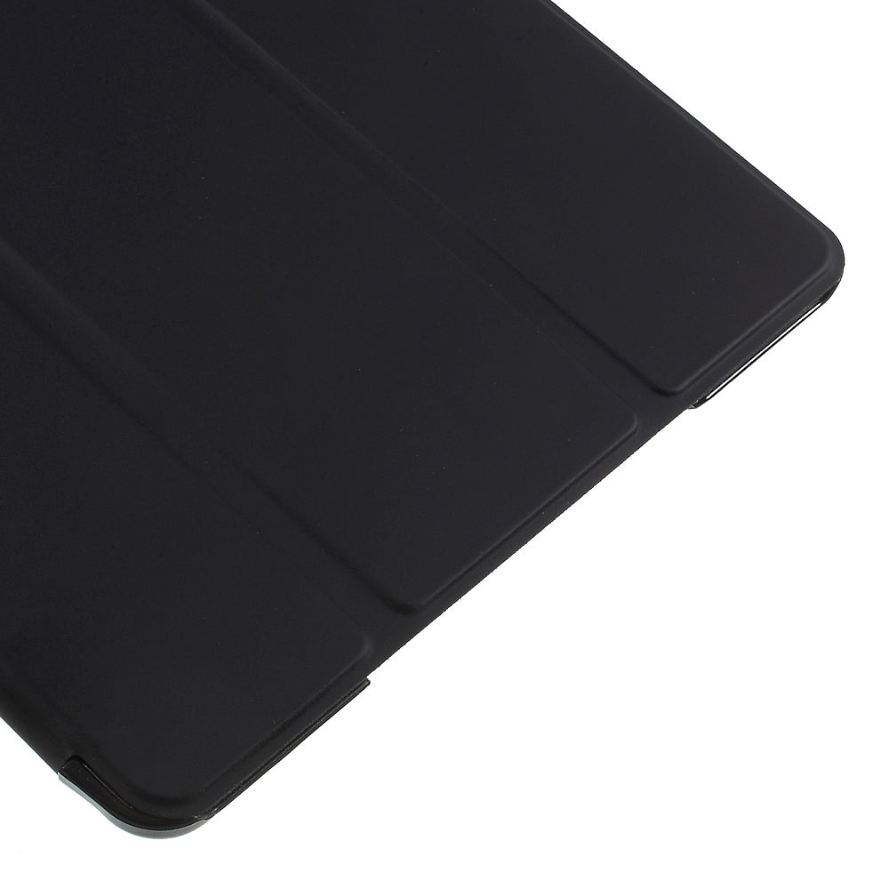Black Tri-Fold Stand PU Leather Case for iPad Air