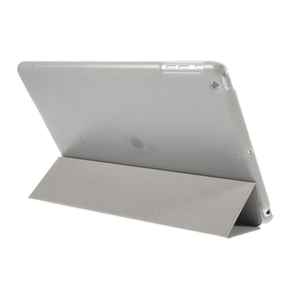 For iPad Air (2013) Protective Case Shockproof Shell PU Leather Tablet Three-fold Stand Cover Support Auto Wake/Sleep