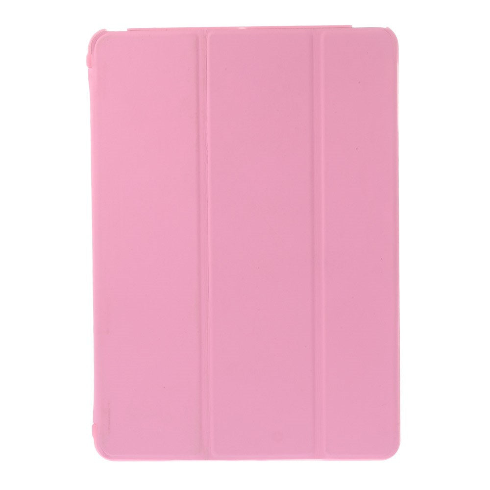 For iPad Air (2013) Protective Case Shockproof Shell PU Leather Tablet Three-fold Stand Cover Support Auto Wake/Sleep