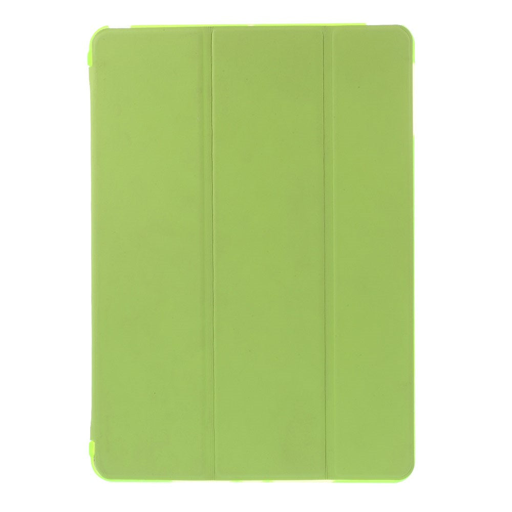 For iPad Air (2013) Protective Case Shockproof Shell PU Leather Tablet Three-fold Stand Cover Support Auto Wake/Sleep