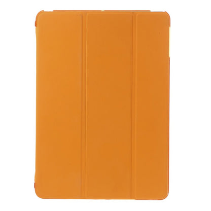For iPad Air (2013) Protective Case Shockproof Shell PU Leather Tablet Three-fold Stand Cover Support Auto Wake/Sleep