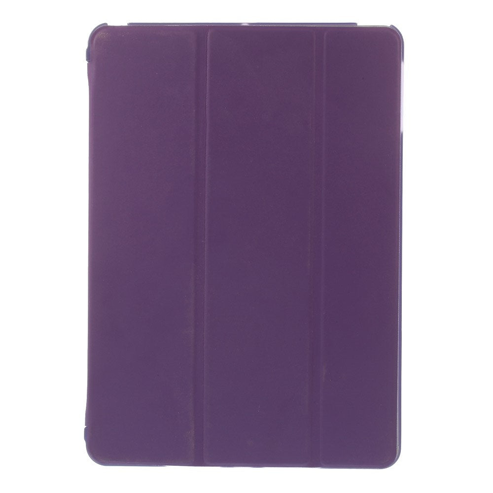 For iPad Air (2013) Protective Case Shockproof Shell PU Leather Tablet Three-fold Stand Cover Support Auto Wake/Sleep