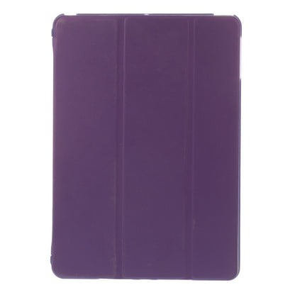 For iPad Air (2013) Protective Case Shockproof Shell PU Leather Tablet Three-fold Stand Cover Support Auto Wake/Sleep