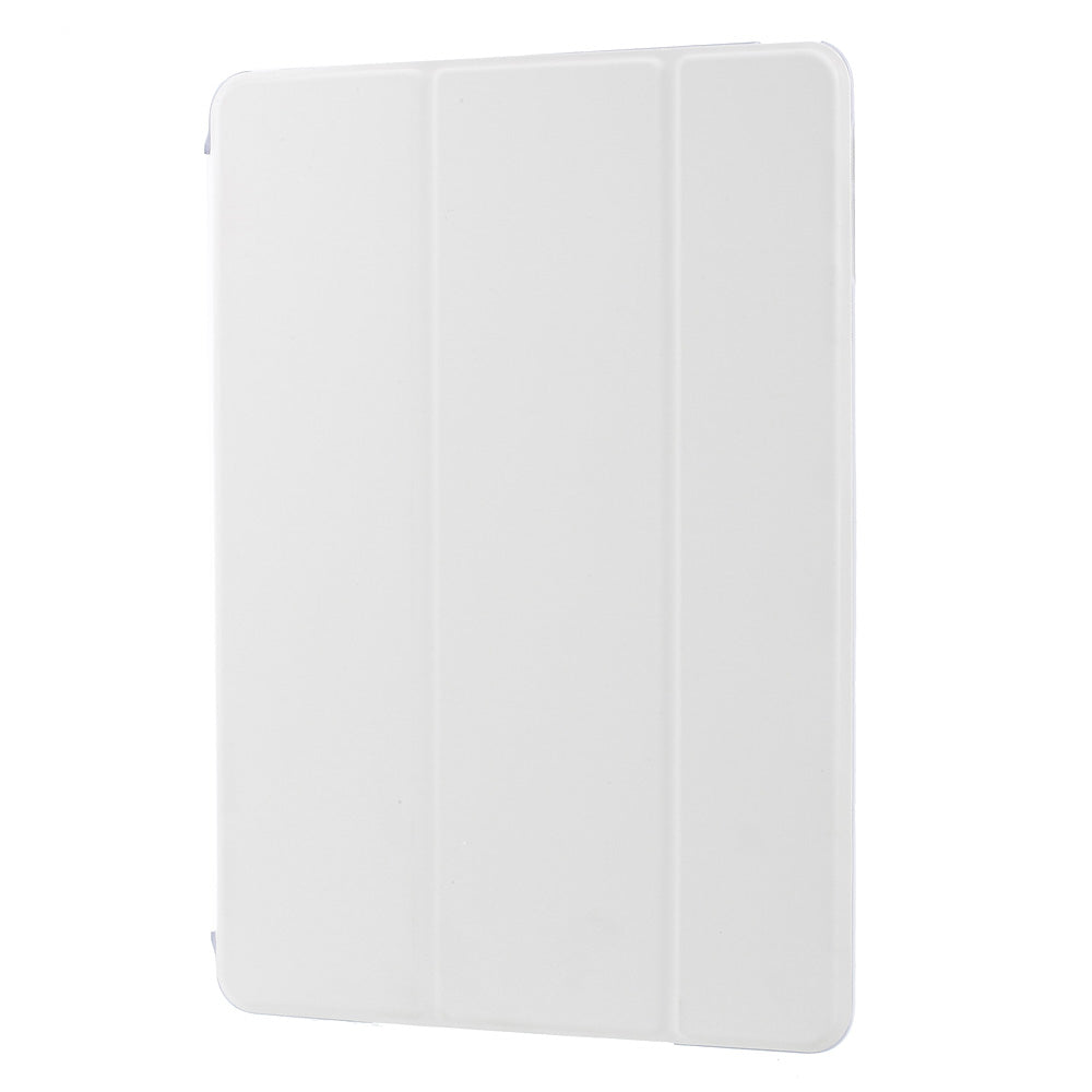 For iPad Air (2013) Protective Case Shockproof Shell PU Leather Tablet Three-fold Stand Cover Support Auto Wake/Sleep