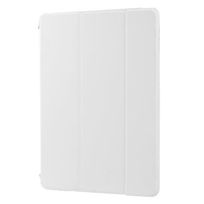 For iPad Air (2013) Protective Case Shockproof Shell PU Leather Tablet Three-fold Stand Cover Support Auto Wake/Sleep