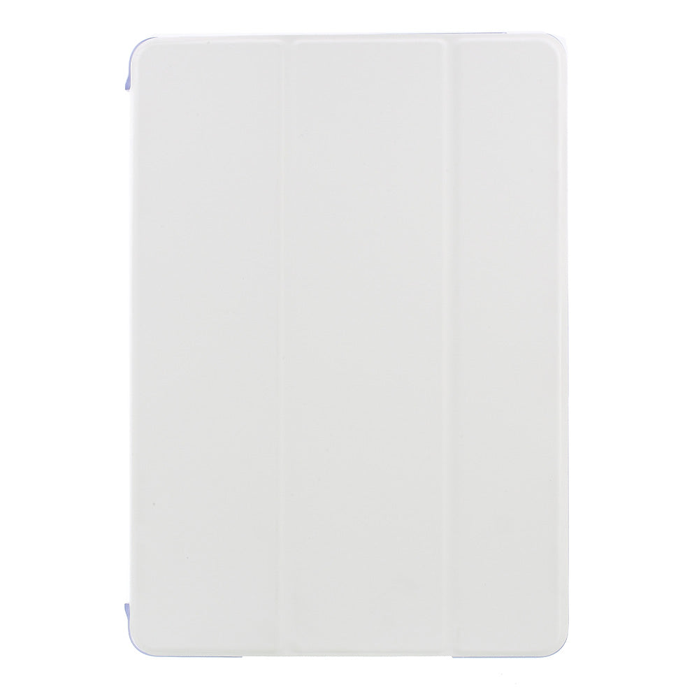 For iPad Air (2013) Protective Case Shockproof Shell PU Leather Tablet Three-fold Stand Cover Support Auto Wake/Sleep