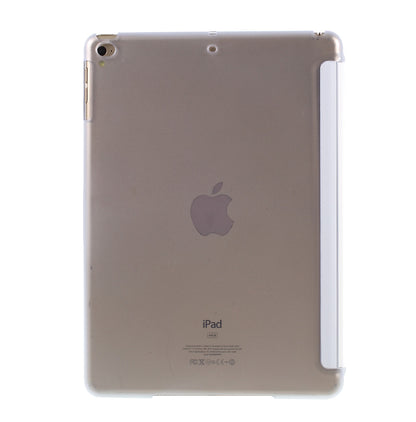For iPad Air (2013) Protective Case Shockproof Shell PU Leather Tablet Three-fold Stand Cover Support Auto Wake/Sleep