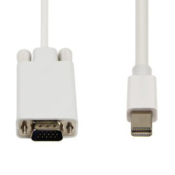 New Thunderbolt Port to VGA Adapter Cable for Apple MacBook,Length:1.8m(6FT)