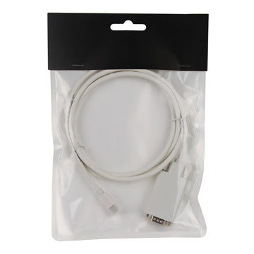 New Thunderbolt Port to VGA Adapter Cable for Apple MacBook,Length:1.8m(6FT)