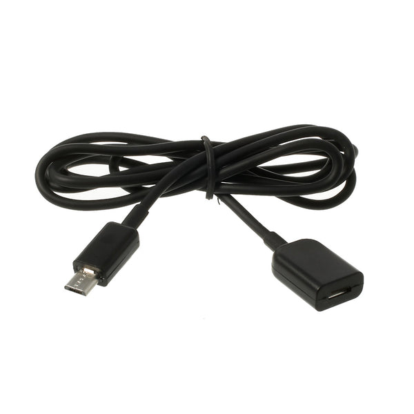 1M Micro 5Pin Male to Micro USB Female Testing Extension Cable for Samsung Sony LG HTC Etc