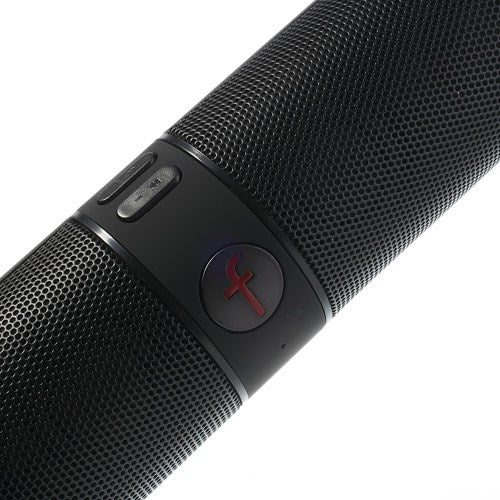 Black Fivestar F-808 Pill Design Multi-function Hi-Fi Bluetooth Speaker with MIC Support TF Card FM Hands-free