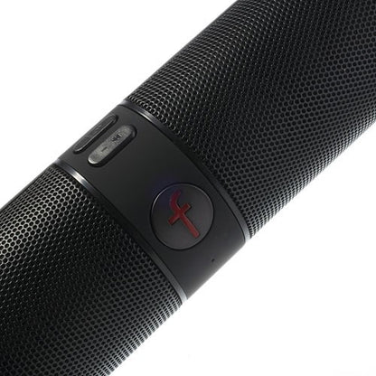 Black Fivestar F-808 Pill Design Multi-function Hi-Fi Bluetooth Speaker with MIC Support TF Card FM Hands-free
