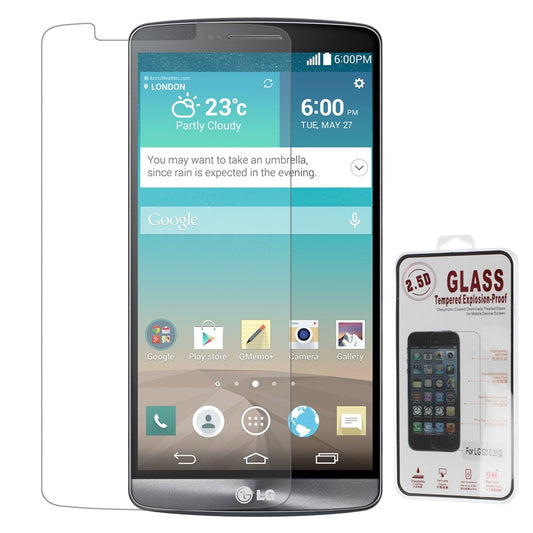 0.26mm 2.5D Anti-explosion Tempered Glass Screen Protector for LG G3 D850 LS990 (Arc Edge)
