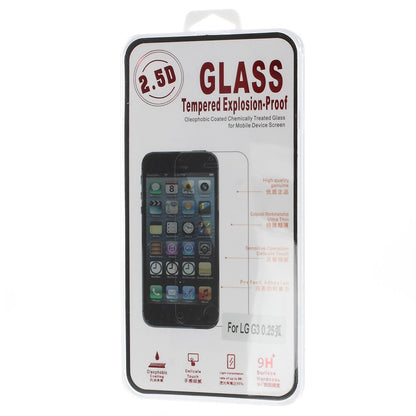 0.26mm 2.5D Anti-explosion Tempered Glass Screen Protector for LG G3 D850 LS990 (Arc Edge)