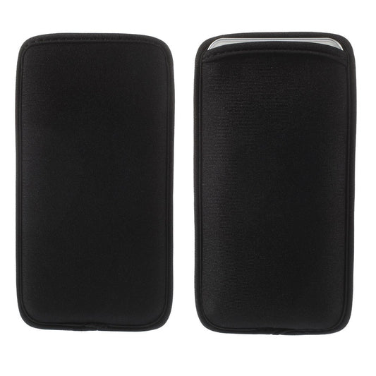 Black Diving Cloth Pouch Bag for iPhone 8 Plus / Samsung Galaxy S9 Etc, Size: 15.9 x 8.5cm