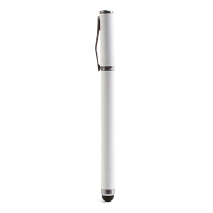 White Ball Point Pen Stylus for iPhone iPad Samsung with Capacitive Touch Screen