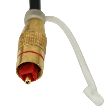 1.5M Gold Color-Plating Toslink Digital Optical Fiber Audio Cable SPDIF