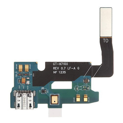 Dock Connector Charging Port Flex Cable for Samsung Galaxy Note II N7100