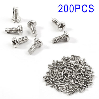 200PCS/Pack Repair Replacement Alloy Screws for Samsung Galaxy S 4 IV i9500