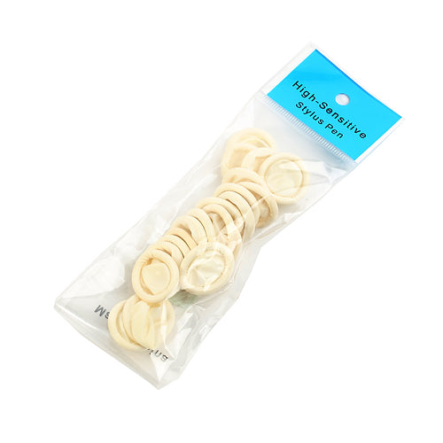 20PCS Disposable Latex Antistatic Finger Cots Fingercots Anti Static
