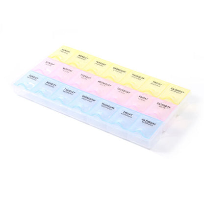 Clear Plastic Small 30 Grids Tool Gadget Storage Box