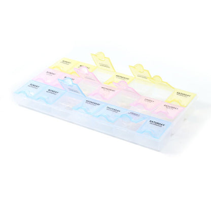 Clear Plastic Small 30 Grids Tool Gadget Storage Box