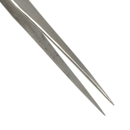 VETUS ST-11 High Precision Stainless Steel Fine Tip Straight Tweezer Repair Tool, Length: 140mm
