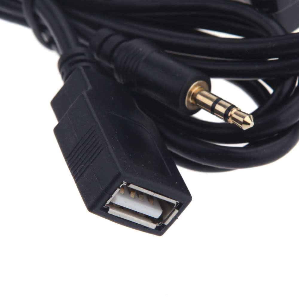12V Auto Car USB Aux-in Adapter MP3 Player Radio Vehicle 12Pin Interface for VW Audi Skoda Seat