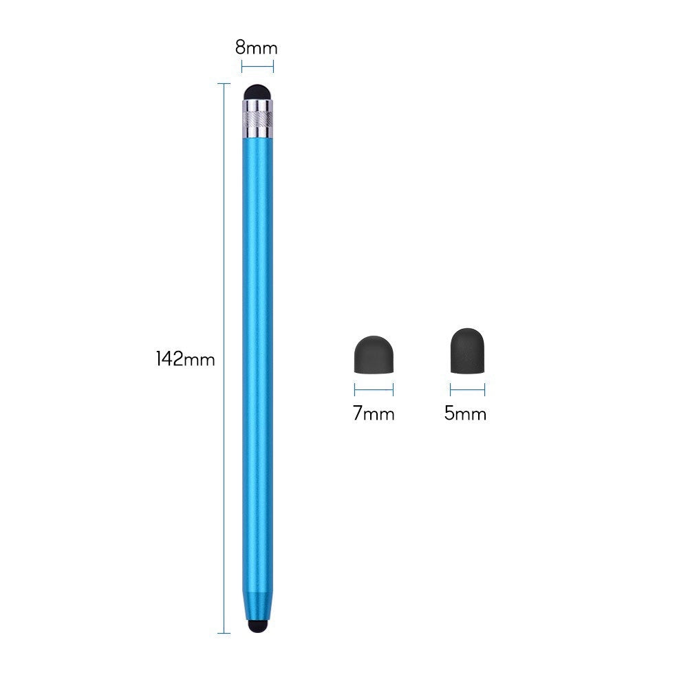 [4pcs] Universal 2-in-1 Sensitive Touchscreen Stylus Pens for Tablet and Smartphones with Capacitive Screen