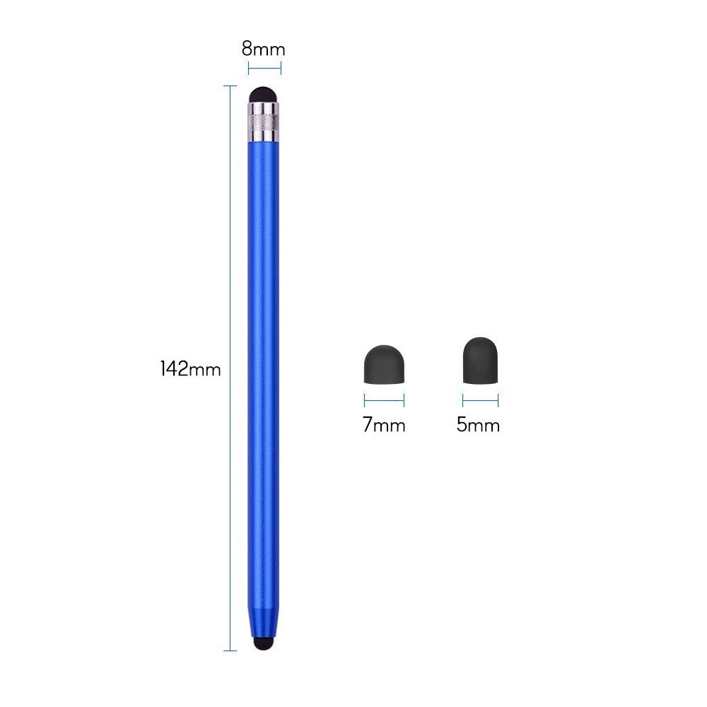 [4pcs] Universal 2-in-1 Sensitive Touchscreen Stylus Pens for Tablet and Smartphones with Capacitive Screen