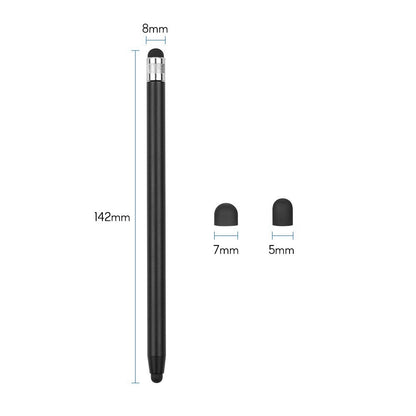 [4pcs] Universal 2-in-1 Sensitive Touchscreen Stylus Pens for Tablet and Smartphones with Capacitive Screen