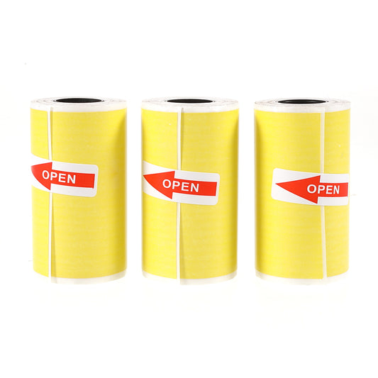 Self-adhesive Printable Color Sticker Paper Roll Direct Thermal Paper