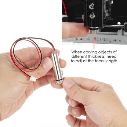 1500mW 405nm Violet Light Adjustable Laser Head Accessory for DIY Carving Engraving Machine Engraver