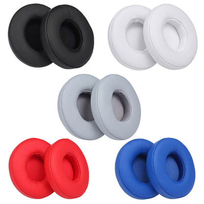 2Pcs Replacement Earpads Headsets Soft Ear Pad Cushion for Beats Solo 2 / 3 Wireless Headphones