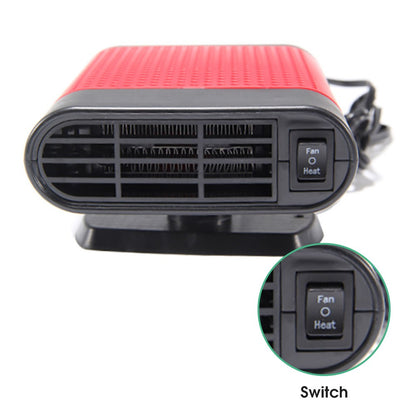 12V 150W 2-in-1 Auto Car Heater Cooling Fan Defroster Defrost Windscreen Window Demister