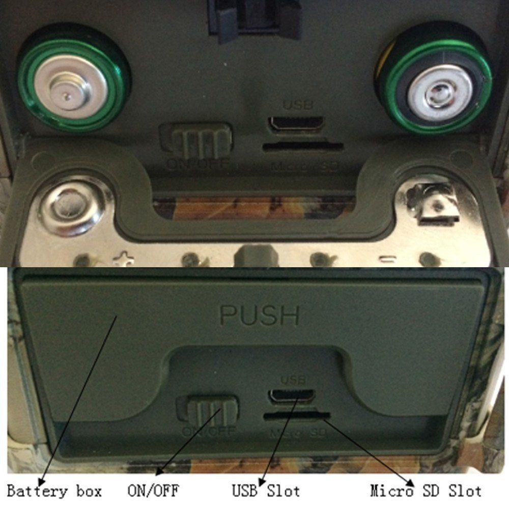 1080P 12MP Waterproof Hunting Trail Digital Camera