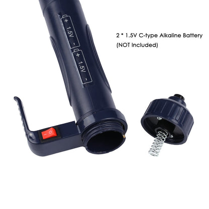 Electric Aquarium Fish Tank Water Changer Sand Washer Vacuum Siphon Operated Gravel Cleaner - US Plug