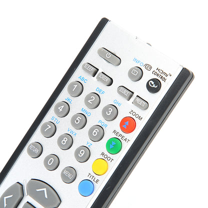 RC1900 Remote Control for Oki Hitachi Alba Celcus Luxor Grundig Sharp Jmb Telefunken Bush Techwood Akai Nevir Sanyo TV- Black