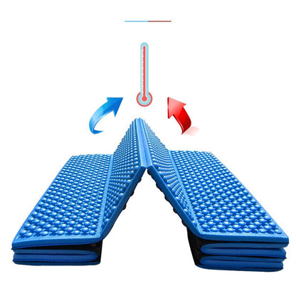190x57cm Camping Mat Sleeping Folding Pad Backpacking Sitting XPE Cushion Seat Pad for Camping Hiking Picnic