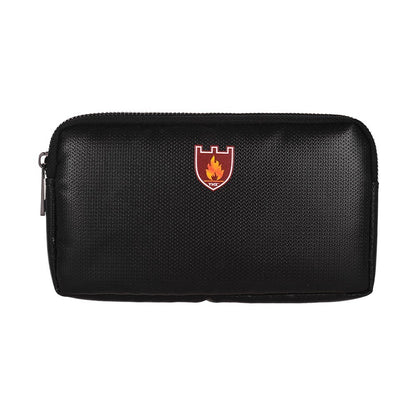 Portable Safe Organizer Fireproof Bag Water Resistant Carrying Box for Phones Power Bank