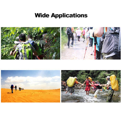 Portable Hand Walking Stick Aluminium Alloy Folding Cane Trekking Hiking Sticks Non-slip 4 Section Adjustable Canes