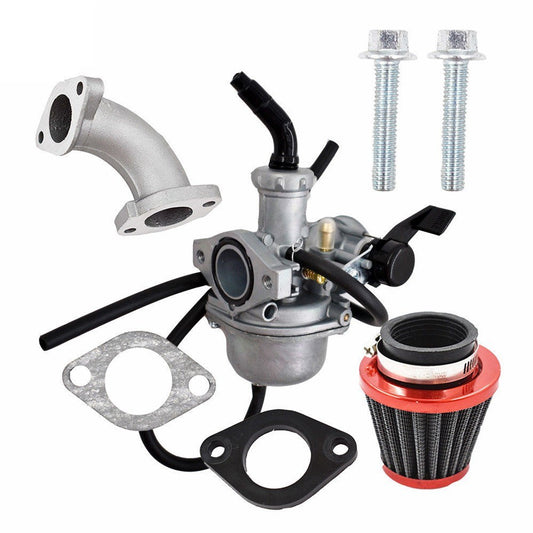 22mm Carburetor Carb for 110cc 125cc CRF SSR Sunl Taotao Pit Bike ATV Air Filter Kit